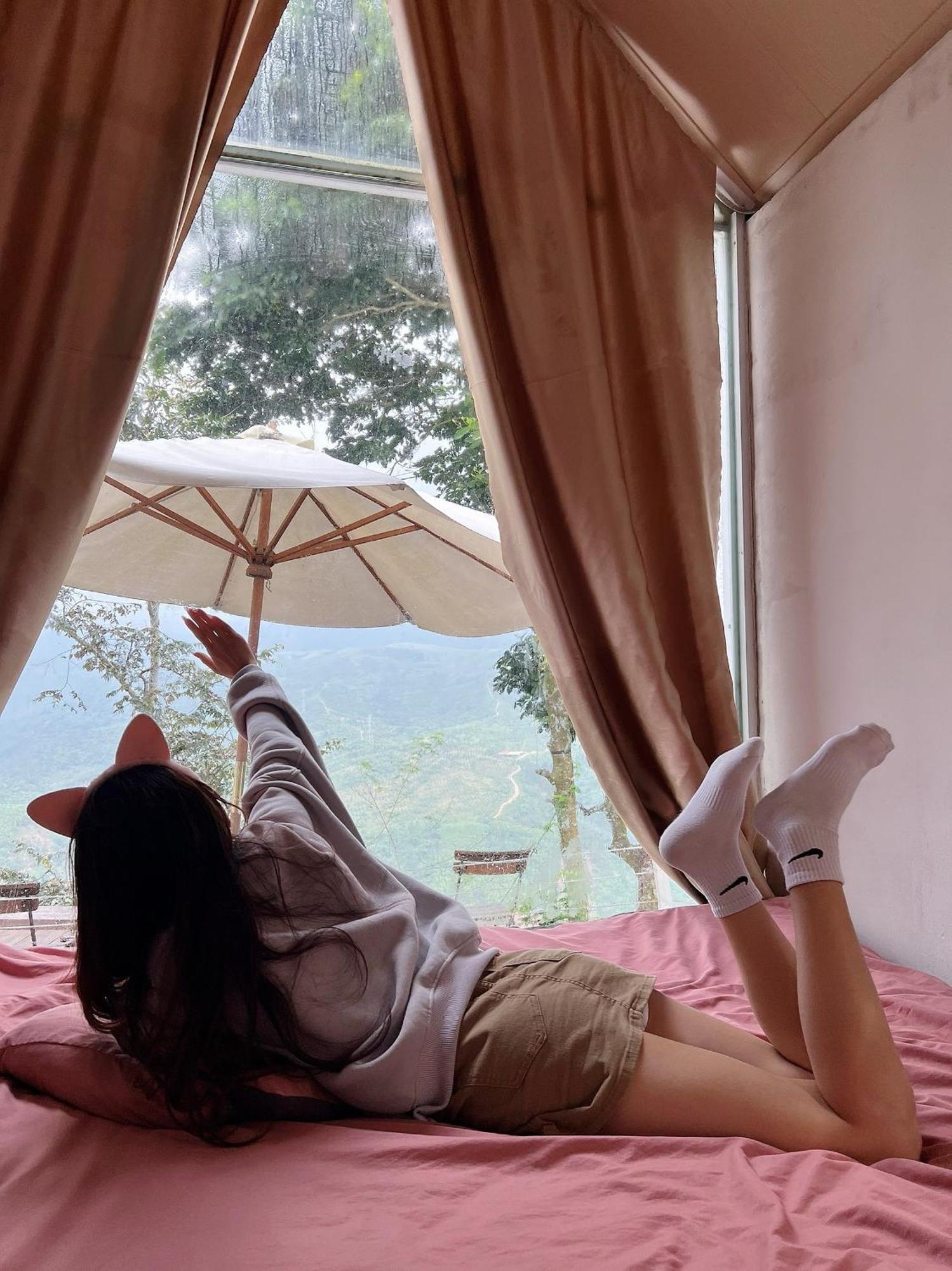 Retro Khe Sanh Aparthotel Lao Bao Bagian luar foto